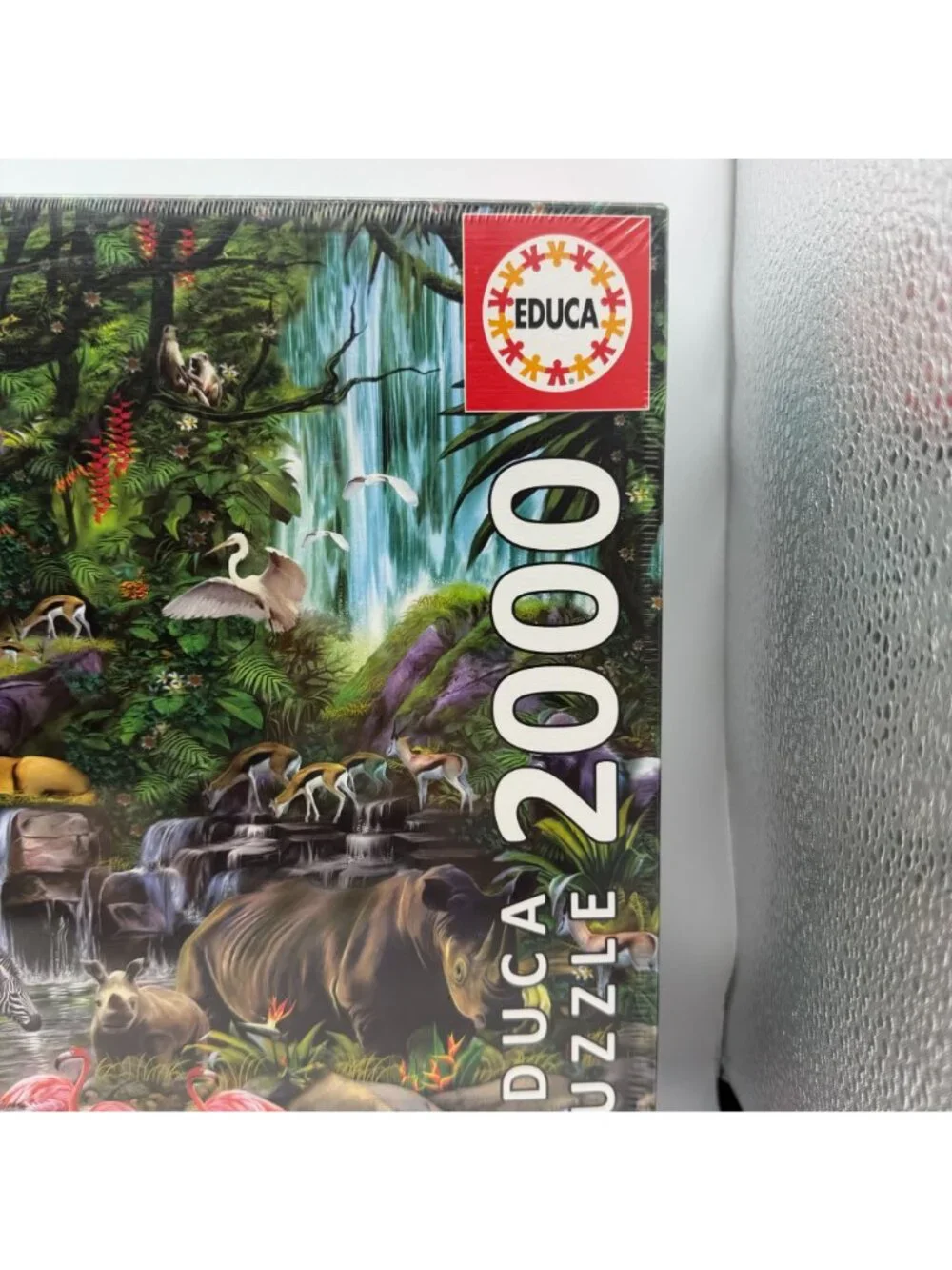 Educa African Jungle‎ 2000 piece puzzle New large elephants animals